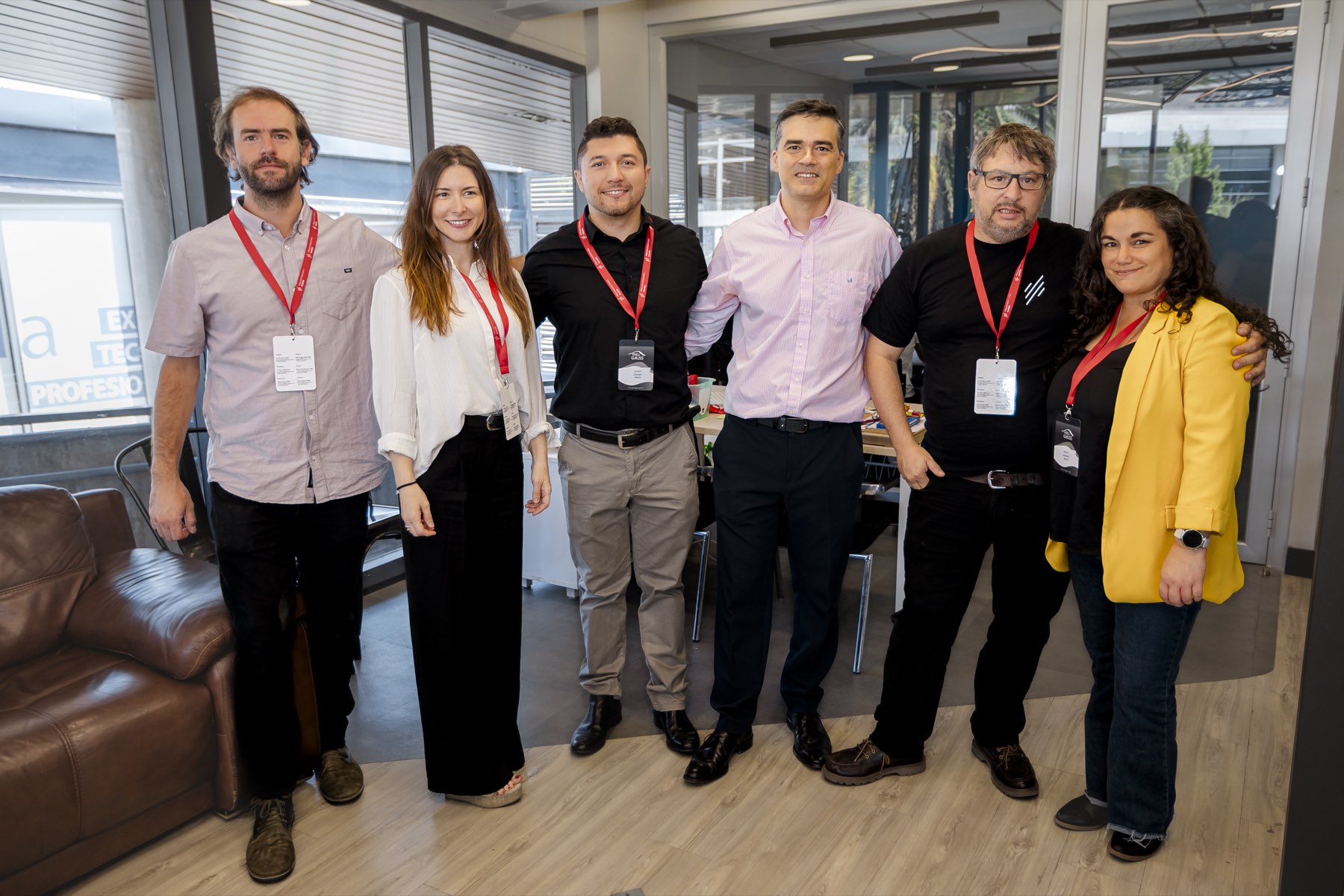 Equipo académico de Preuniversitario Gauss en casa matriz Peñalolén